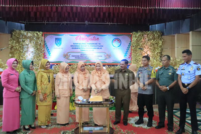 Jauhi Tindak Korupsi, Sekda Minta DWP Inhil Ingatkan Suaminya Bekerja Sesuai Tupoksi